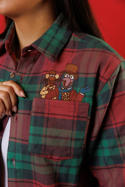 Cakeworthy The Muppets The Muppet Christmas Carol Flannel Shirt - View 7