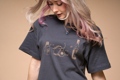 Cakeworthy Practical Magic Midnight Margaritas T-Shirt - View 4