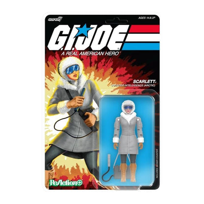 Super7 G.I. Joe ReAction+ Scarlett (Arctic) Action Figure - View 4