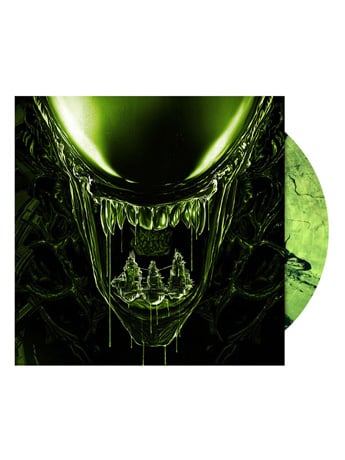 iam8bit Alien Isolation 10th Anniversary Original Soundtrack Vinyl LP in Blood Green