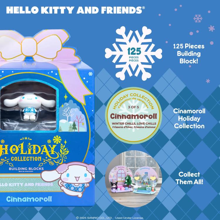 Hamee Sanrio Hello Kitty and Friends Holiday Collection Cinnamoroll Building Block Set - View 4