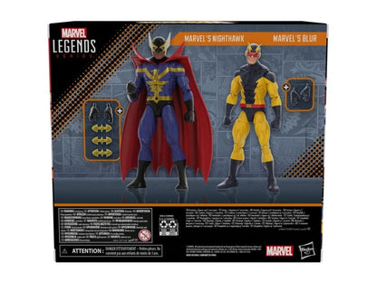 Hasbro Squadron Supreme Marvel Legends Marvel's Nighthawk and Blur Action Figure Two-Pack - View 14