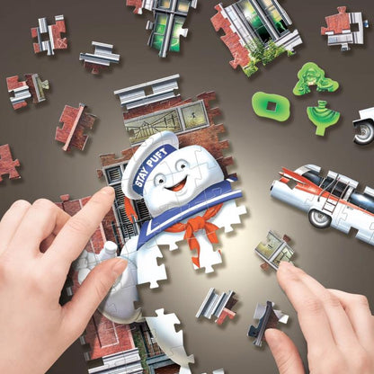 Wrebbit Ghostbusters Firehouse Headquarters 500-Piece 3D Puzzle - View 9