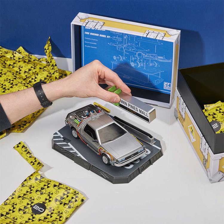 Numskull Back to the Future Countdown Character Time Machine Plastic Model Kit - View 23