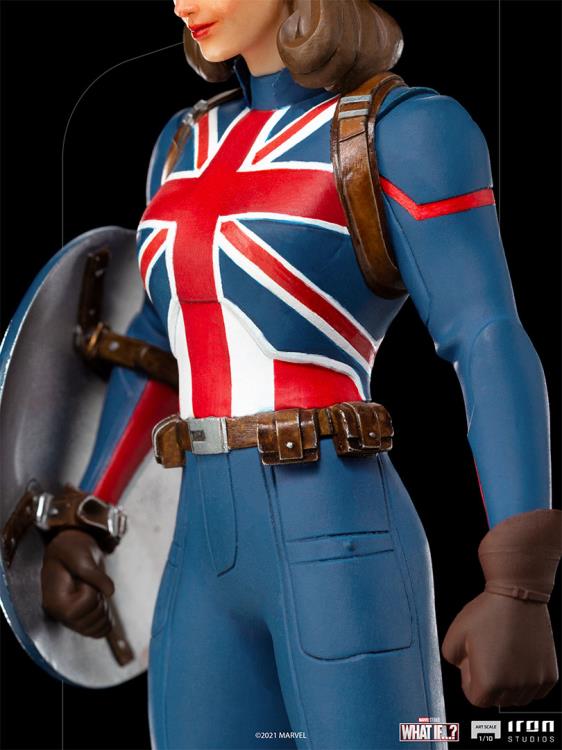 Iron Studios Marvel What If...? Captain Carter 1/10 Art Scale Limited Edition Statue - View 10