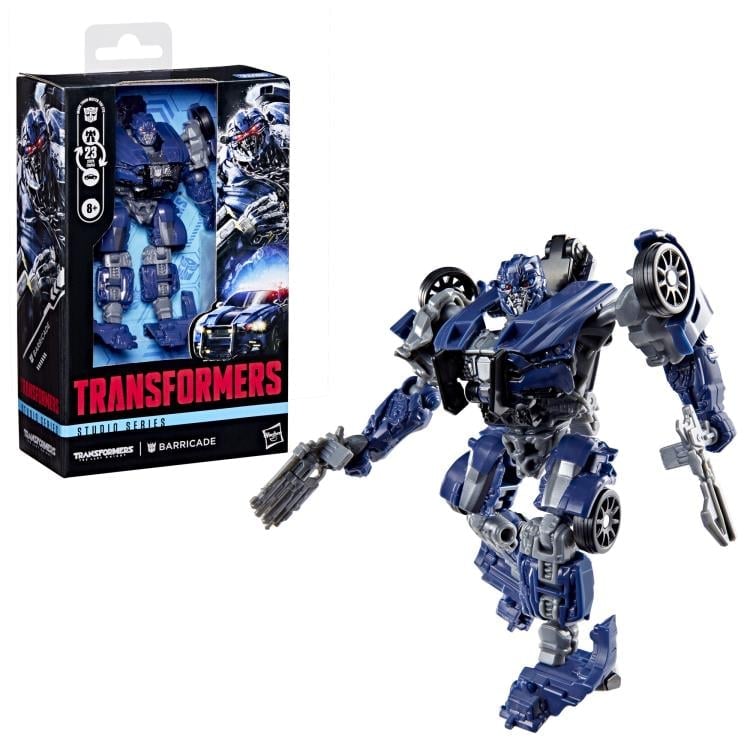 Hasbro Transformers: The Last Knight Studio Series Deluxe Class Barricade 4.5-Inch Action Figure - View 5
