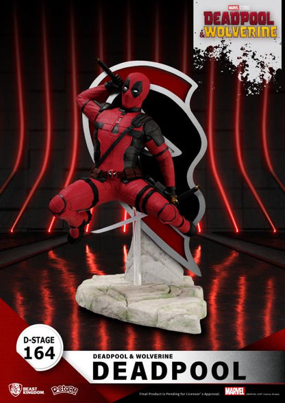 Beast Kingdom Marvel Deadpool & Wolverine D-Stage DS-164 Deadpool 6-Inch Figure - View 3
