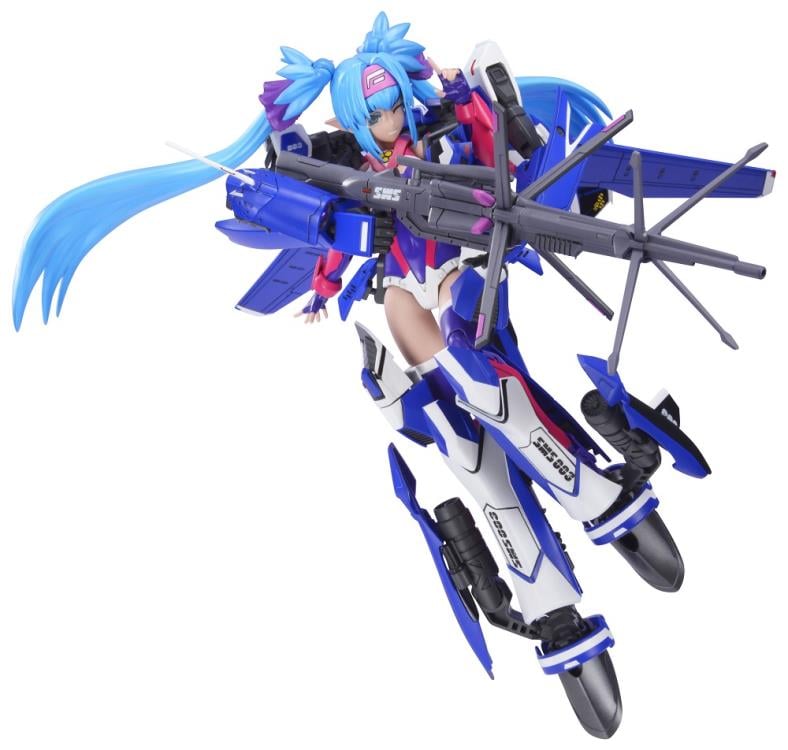 Aoshima Macross V.F.G. VF-25G Super Messiah Klan Klang Model Kit (6-Inch) - View 4