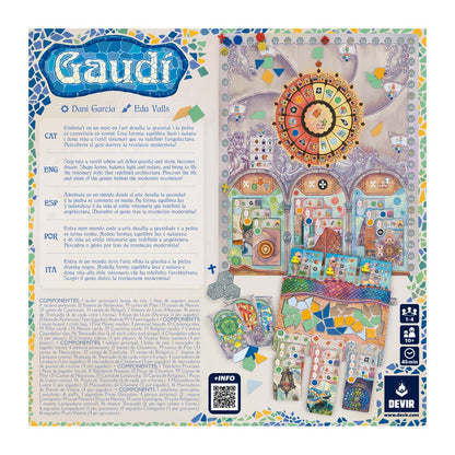 Devir Games Gaudi Tabletop Board Game for Game Night - View 5