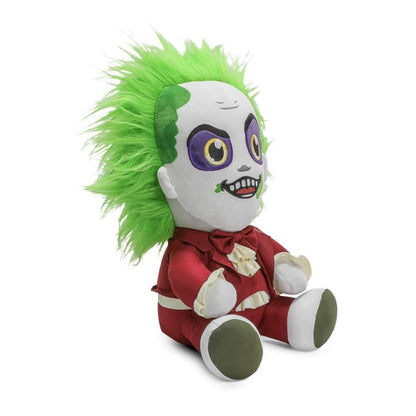 Kidrobot Beetlejuice HugMe Beetlejuice in Red Suit 14-Inch Shake Action Plush - View 3