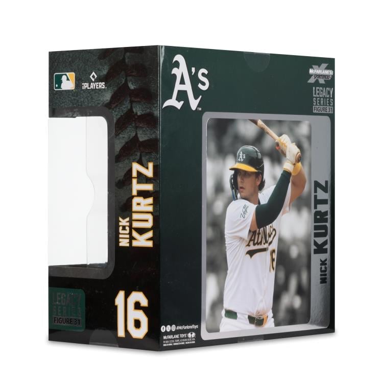 McFarlane Toys MLB SportsPicks Nick Kurtz Oakland Athletics 7-Inch Posed Figure - View 10