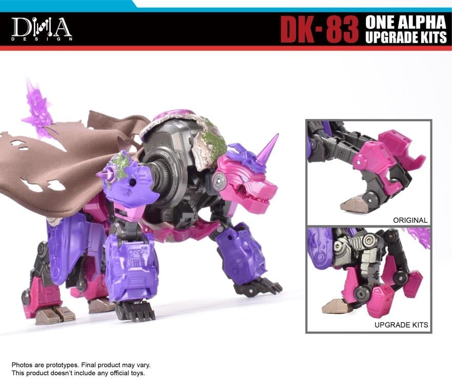 DNA Design DK-83 One Alpha Upgrade Kit ABS and PVC Model Accessory Set - View 12