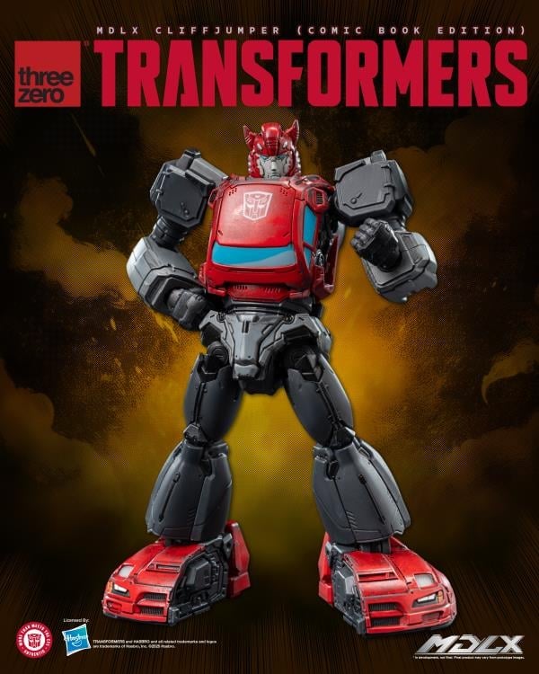 threezero Transformers MDLX Articulated Figure Series Cliffjumper (Comic Book Edition) 5-Inch Figure - View 5