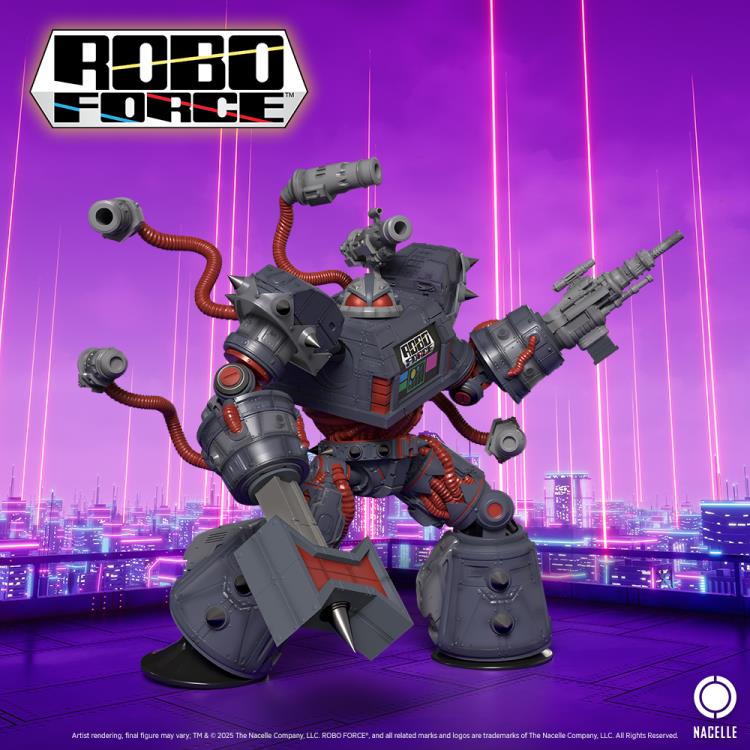 The Nacelle Company RoboForce Hun-Dred The Conqueror Action Figure, 9-Inch - View 3