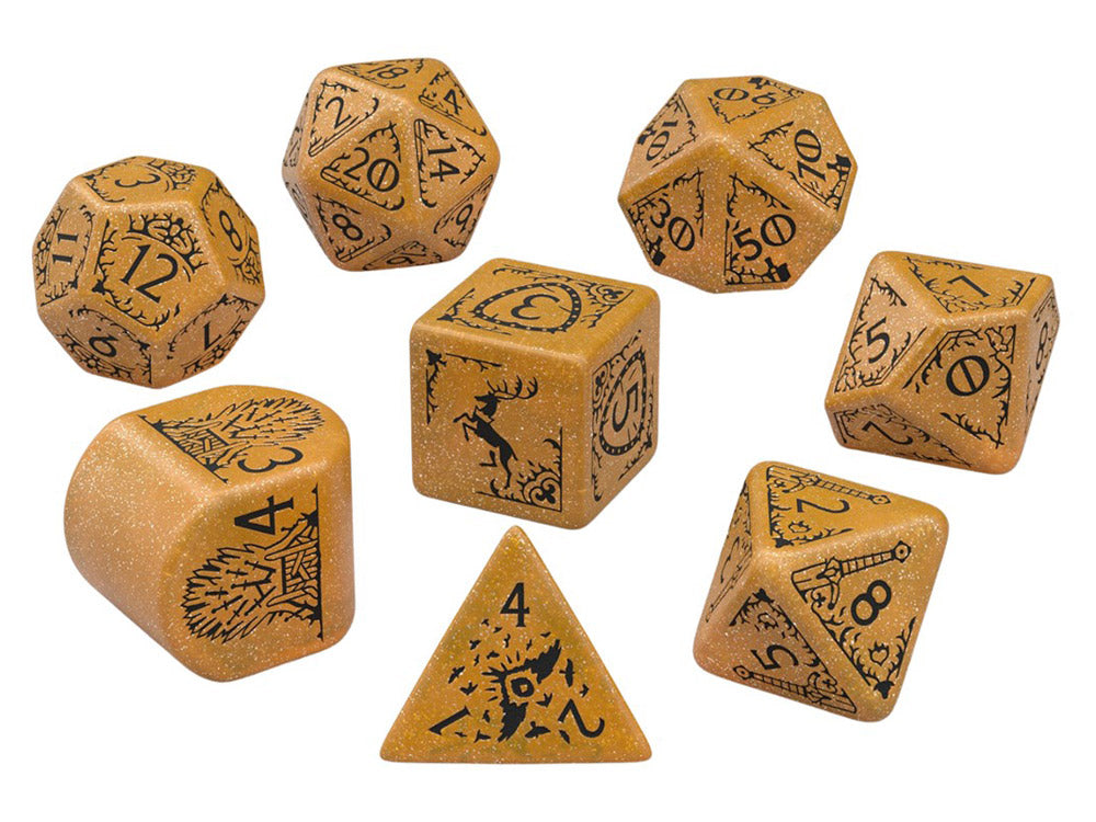 Q Workshop Game of Thrones House Baratheon Dice Set - View 2