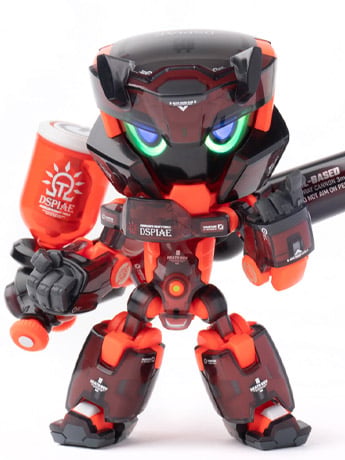 Earnestcore Craft DSPIAE Heats Boy Figure and Airbrush Set