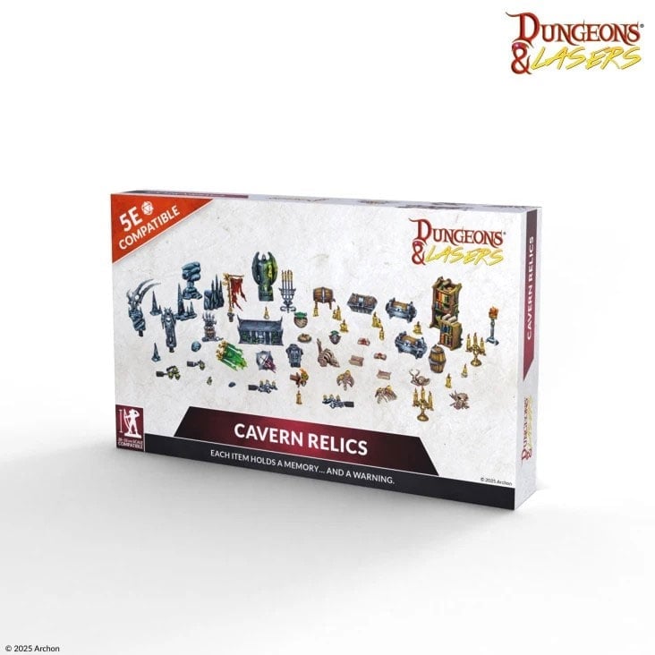 Archon Studios Dungeons & Lasers Cavern Relics Plastic Miniature Set - View 7