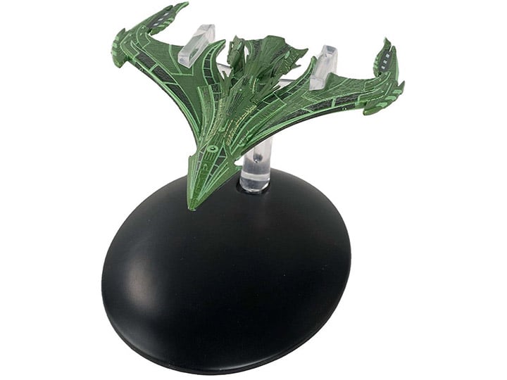 Eaglemoss Star Trek Online Starships Collection #6 Romulan Vastam-Class Command Warbird - View 3