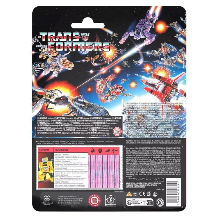 Hasbro Transformers Generations Retro G1 Autobot Bumblebee 5-Inch Action Figure - View 8