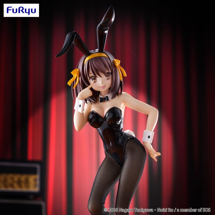 FuRyu The Melancholy of Haruhi Suzumiya BiCute Bunnies Haruhi Suzumiya 10-Inch Figure - View 4