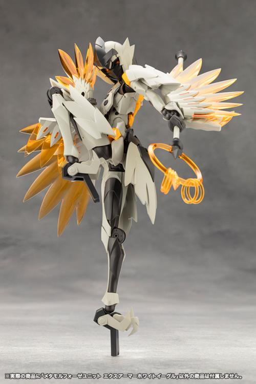 Kotobukiya Megalomaria Unlimited Universe Metamorphose Unit Exarmor White Eagle Collectible - View 8