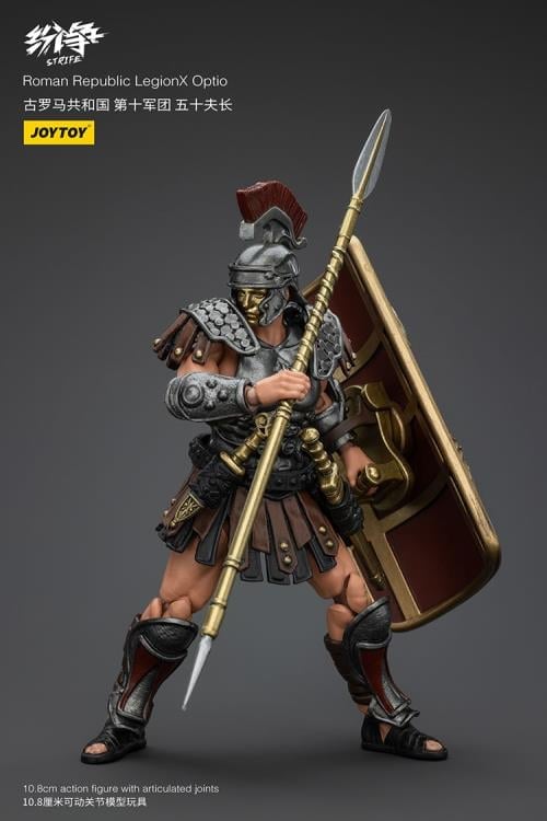 JoyToy Strife Roman Republic Legion X Optio 1/18 Scale Plastic Action Figure - View 4