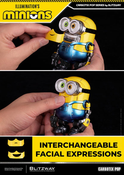 Blitzway Minions Carbotix Pop Bob, Stuart & Kevin Deluxe Ver. Action Figure Three-Pack - View 19