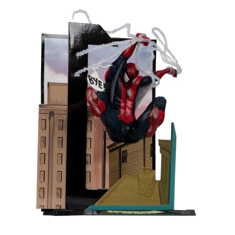 McFarlane Toys Marvel Comics Spider-Man (Spider-Man #6 Ver. 2) 1/10 Scale Action Figure - View 4