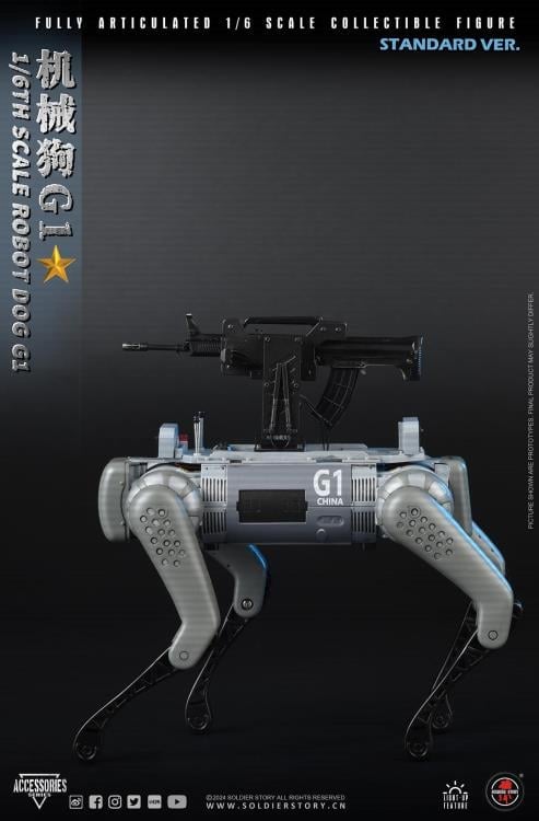 Soldier Story Robot Dog Standard Ver. 1/6 Scale Plastic Figure - View 6