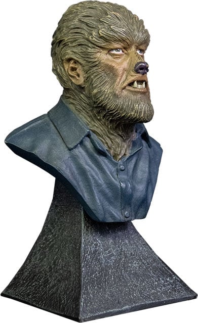 Trick or Treat Studios Universal Monsters The Wolf Man Resin Mini Bust 6-Inch - View 4