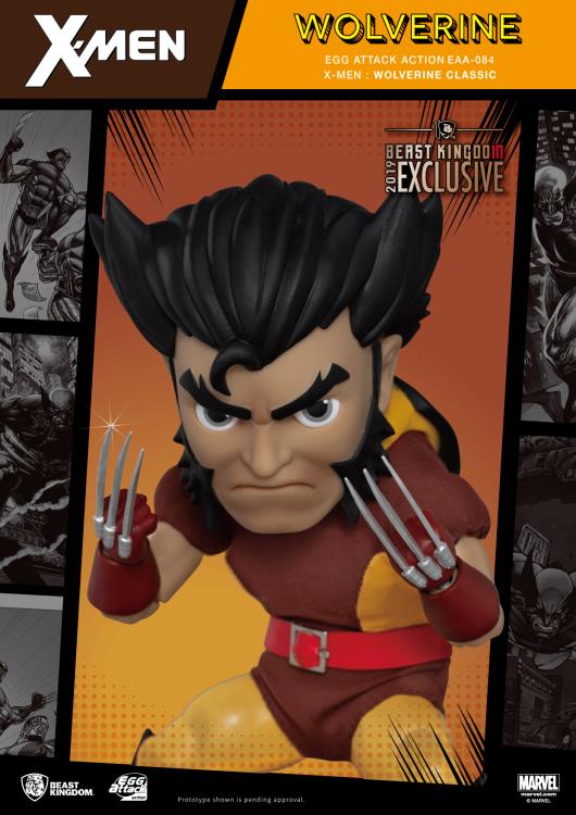 Beast Kingdom Marvel X-Men Egg Attack Action EAA-084 Wolverine Limited Edition SDCC 2019 Exclusive - View 4