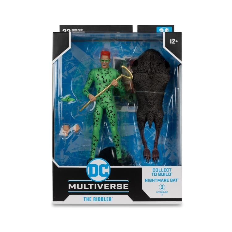 McFarlane Toys DC Multiverse Batman Forever The Riddler Action Figure (Collect to Build: Nightmare Bat) - View 15