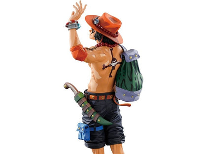 Bandai Banpresto One Piece World Figure Colosseum 3 Super Master Stars Portgas D. Ace Two Dimensions Figure - View 2