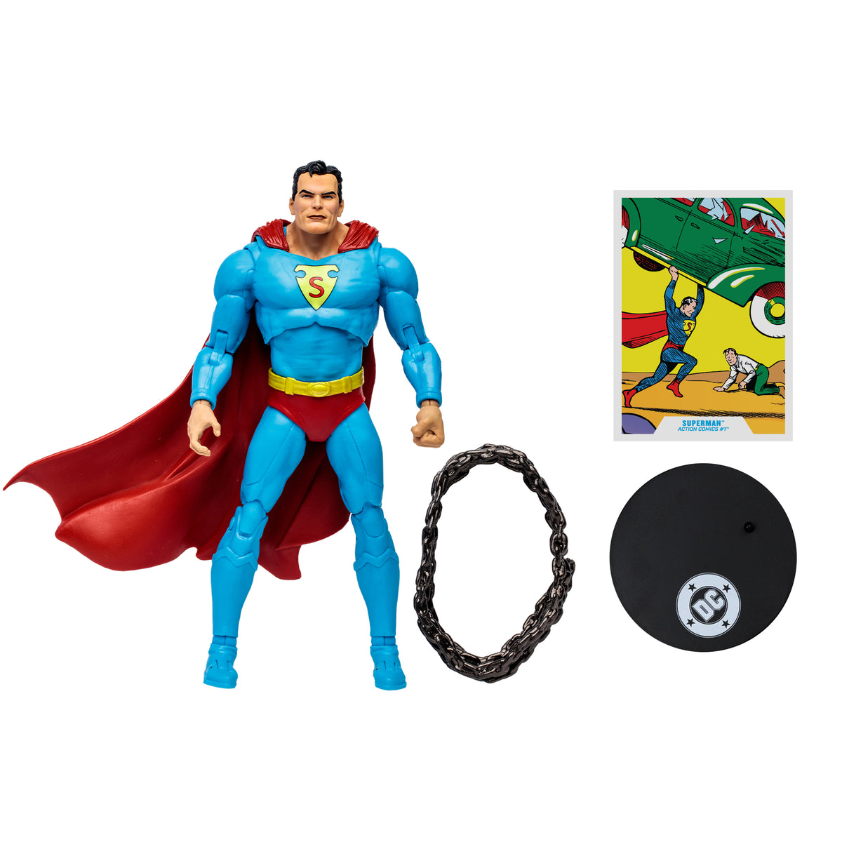 McFarlane Toys DC Multiverse Action Comics McFarlane Vault Collection Superman Plastic Action Figure - View 10