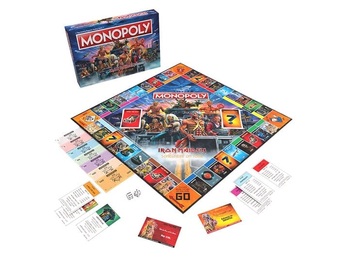 USAopoly Monopoly: Iron Maiden Property-Trading Board Game - View 2