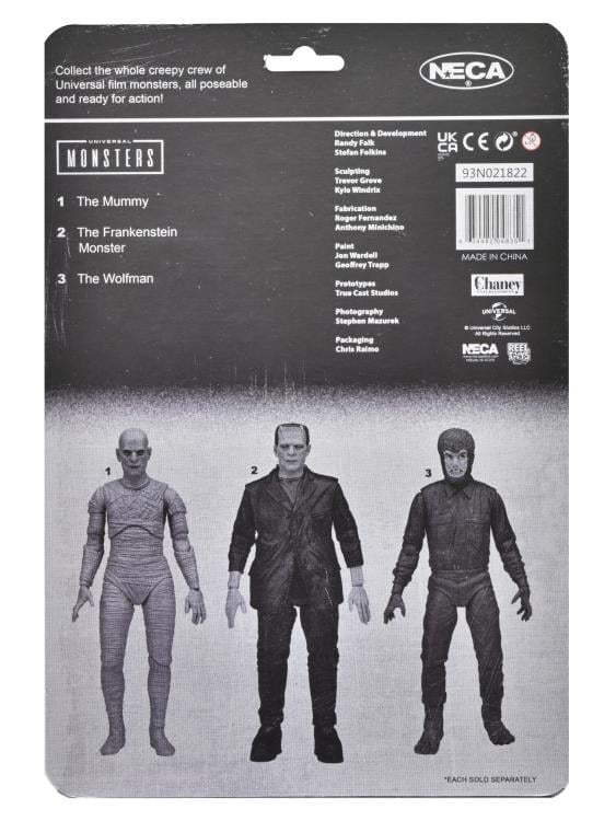 NECA Universal Monsters Retro Glow-in-the-Dark The Mummy 7-Inch Figure - View 5