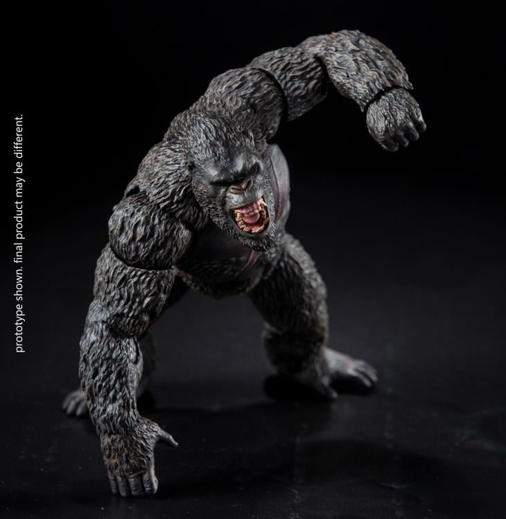 Hiya Toys Godzilla vs. Kong Exquisite Basic Series Kong 6-Inch Action Figure - View 9