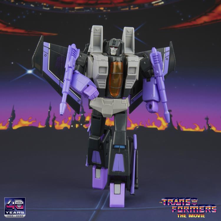 Hasbro The Transformers: The Movie Studio Series 86 Voyager Class Skywarp Plastic Action Figure - View 6