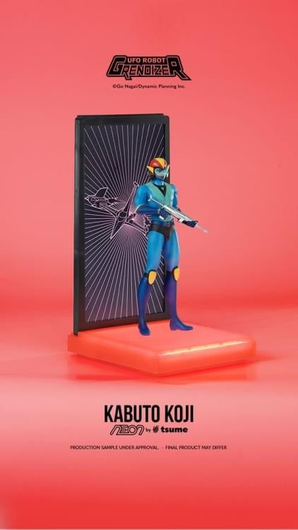 Tsume UFO Robot Grendizer NEON Series Koji Kabuto Lighted Display Figure 10-Inch - View 6