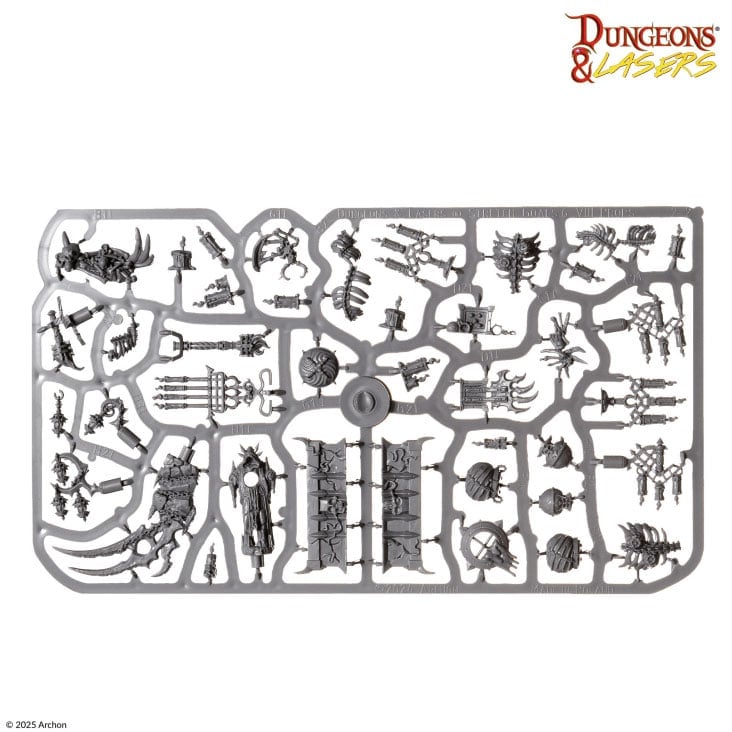 Archon Studios Dungeons & Lasers Cavern Relics Plastic Miniature Set - View 5