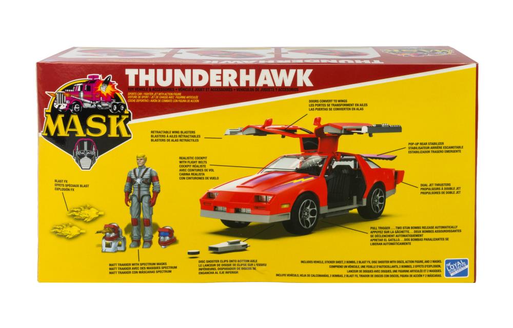 The Loyal Subjects M.A.S.K. Thunderhawk Vehicle with Matt Trakker 2.75-Inch Action Figure - View 14