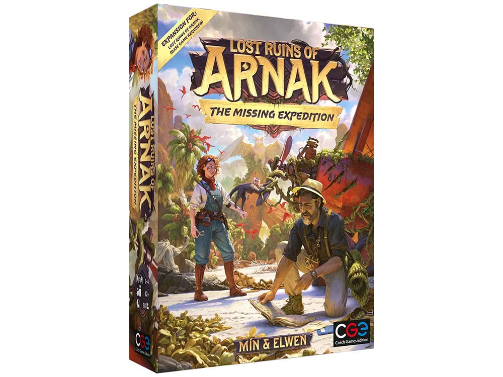 Czech Games Edition Lost Ruins of Arnak: The Missing Expedition Board Game Expansion - View 2