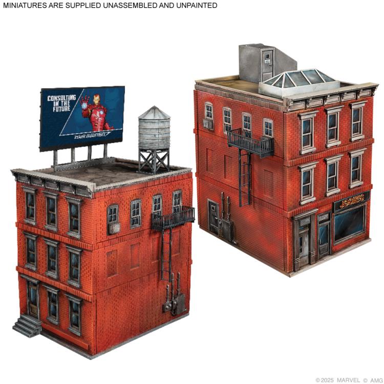 Atomic Mass Games Marvel Crisis Protocol NYC City Block Terrain Collection - View 5