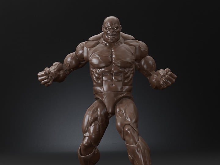 BigBadWorkShop Project Atlas (Brown Ver.) 1/12 Scale Customizing Action Figure, 9-Inch - View 2