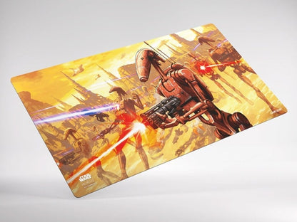 Gamegenic Star Wars: Unlimited Battle Droids 13.75-Inch Natural Rubber Game Mat - View 2