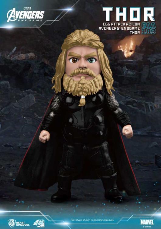 Beast Kingdom Egg Attack Action EAA-103 Avengers: Endgame Thor PX Previews Exclusive, 6.5-Inch - View 4