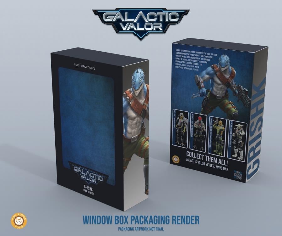 Fox Forge Toys Galactic Valor Starshock Commando 1/12 Scale Action Figure - View 11