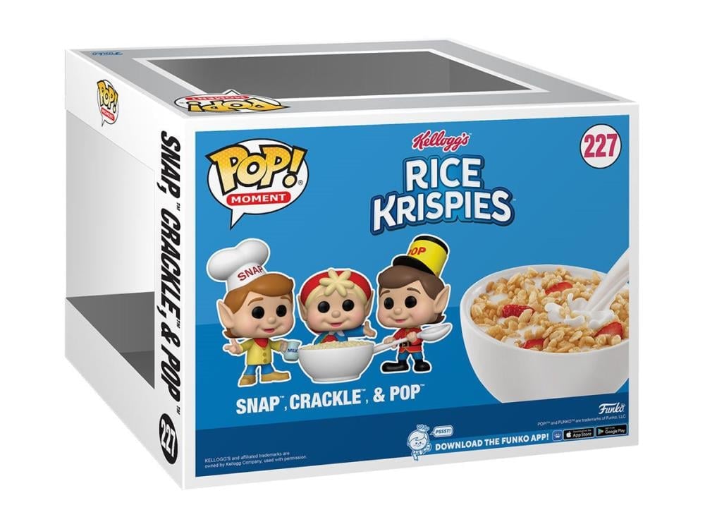 Funko Pop! Moment #227 Kellogg's Rice Krispies Snap, Crackle and Pop Vinyl Figure - View 4
