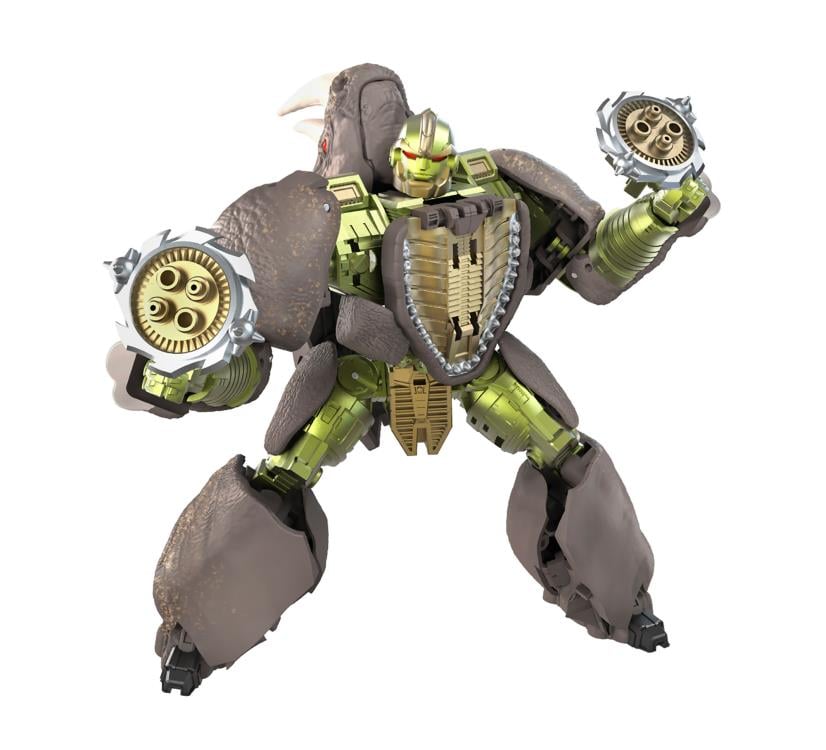 Hasbro Transformers War for Cybertron: Kingdom Voyager Class Rhinox 7-Inch Action Figure - View 11