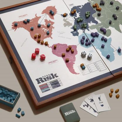 WS Game Company Risk Grand Folding Edition Strategy Board Game - View 5